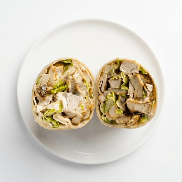 Chicken Caesar Wrap.