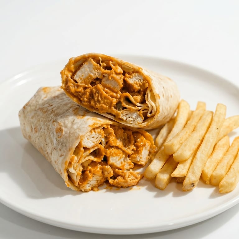 Buffalo Chicken Wrap Delight