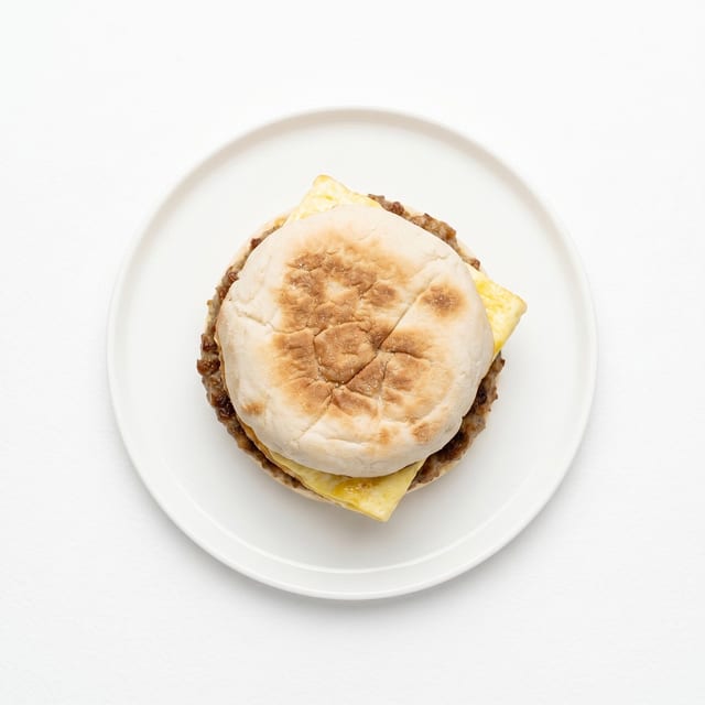 English Muffin Sandwich.