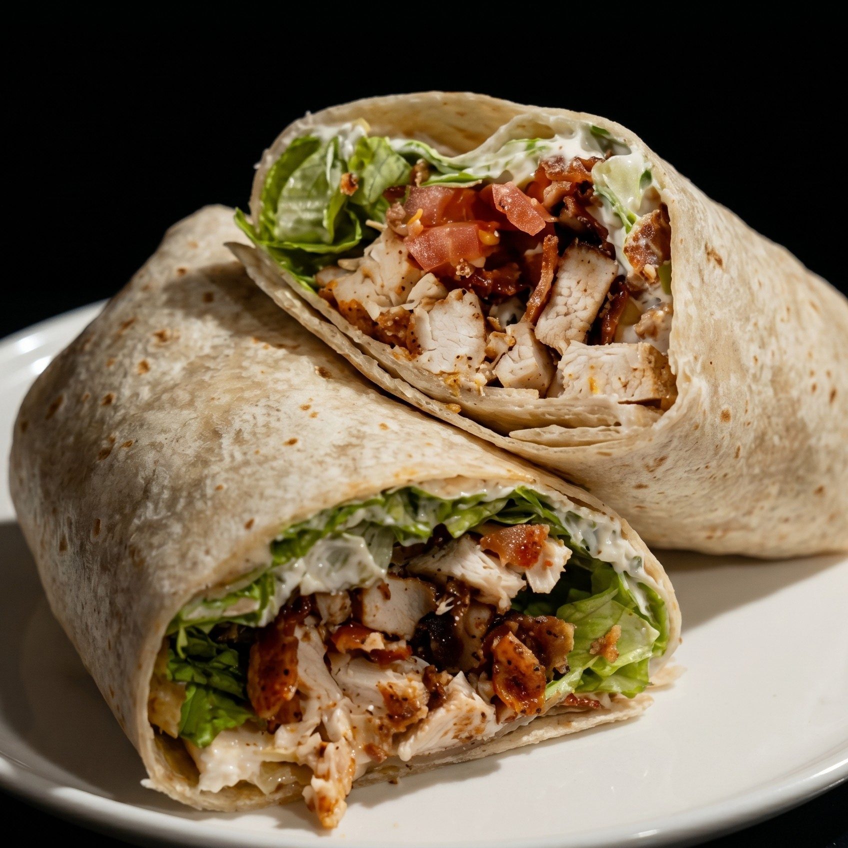 Chicken Bacon Ranch Wrap.